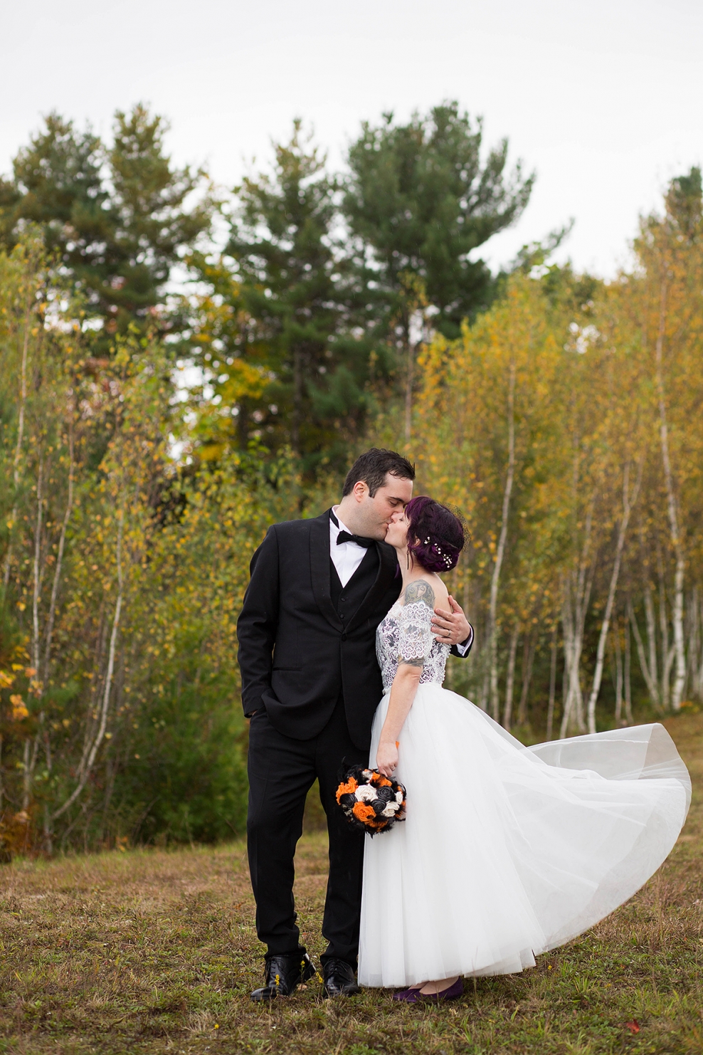 Halloween Wedding Photography In Maine Kelley Richard