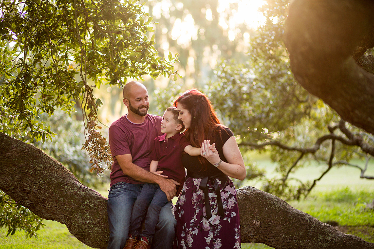 family photos in city park new orleans