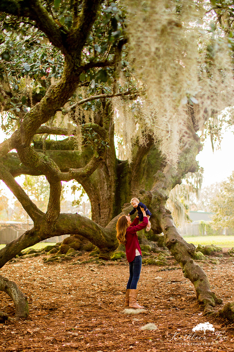 new orleans family photos in Audubon Park, New Orleans